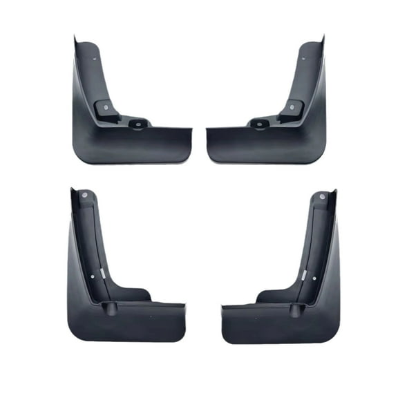 Custom No Drilling MudFlap For Toyota Crown 2023-2025, 4pc Tire Protector Splash Guards Mud Guards Decorative Accessories-black