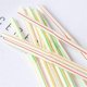 thumbnail image 5 of 8-inch Bendable Striped Drinking Straws, 500 Count, Multicolor for Beverages & Celebrations, 5 of 5