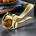 thumbnail image 4 of Kitchen The Squirrel Heavyweight Aluminum Nut Opener Tool Durable Alloy Walnut Clip for Hazelnut Chestnut Efficient -Purpose Sheller, 4 of 8