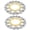 Gold, variant on 1Pair Front Brake Discs Rotors for YAMAHA YZF R6 2003 2004 FZ6 600 2004-2008 FZ6 S2 2007-2010 MT-03 660 2006-2015 MT-09 2014-2015