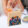 thumbnail image 3 of Yayeee Napkin Holder for Table Set of 2 Kitchen Paper Tissue Organization, Art Flowers, 3 of 8