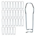 thumbnail image 4 of 30 Pieces Plant Trellis Connector Clip Flower Vegetable Greenhouse Spring Wire Clip Garden Pipe Support Clip Garden Plant Cages Connector 20mm, 4 of 7