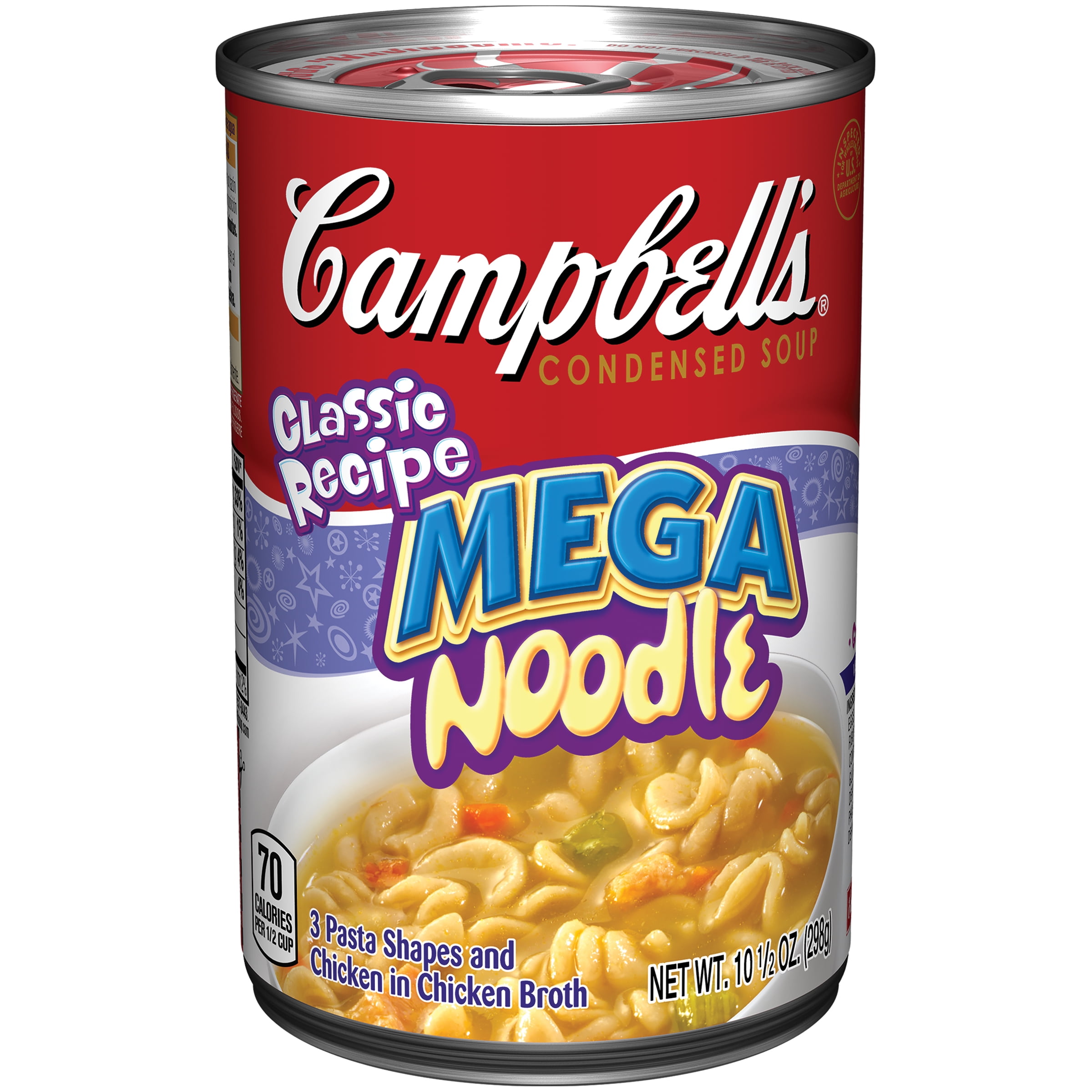 Campbell's Mega Noodle Soup 10.5oz by Campbell Soup Company