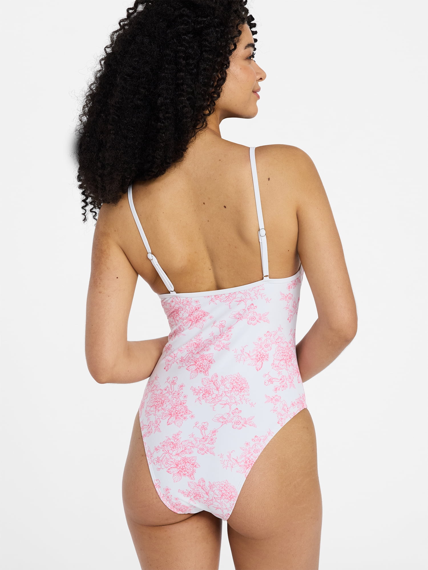 No Boundaries Underwire One-Piece Swimsuit, Women's XXS-XXL