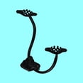 thumbnail image 2 of Renovators Supply Black Hook Wrought Iron Birdcage Double Iron Hook Coat Hanger, 2 of 12