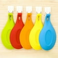 thumbnail image 5 of Silicone Spoon Rest Heat Resistant Kitchen Utensil Spatula Mixer Pad Mat Holder, 5 of 8