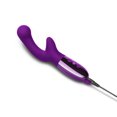 thumbnail image 4 of Le Wand XO Rechargeable Double-Motor Wave Silicone Dual Stimulation Vibrator Black, 4 of 6