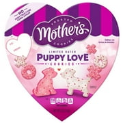 Mother's Frosted Animal Cookies Heart Box, 5 oz, Shelf Stable