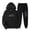 Black, variant on IROINNID Tracksuit For Women 2 Pieces Set Discount Sports Casual Coat Long Pants Hooded Sweater Tops Pants Set Long Sleeve Hooded Set Jogging Suit,Orange