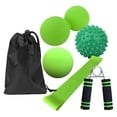 thumbnail image 1 of CSChome Home Exercise Ball 1 Set Yoga Fascia Balls Silicone Elastic Resistance Belt Portable Hand Muscle Developer, 1 of 6
