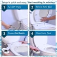 thumbnail image 4 of BUTT BUDDY Bidet Toilet Seat Attachment w/ Rear Bum Wash & Nozzle Cleaning, 4 of 6