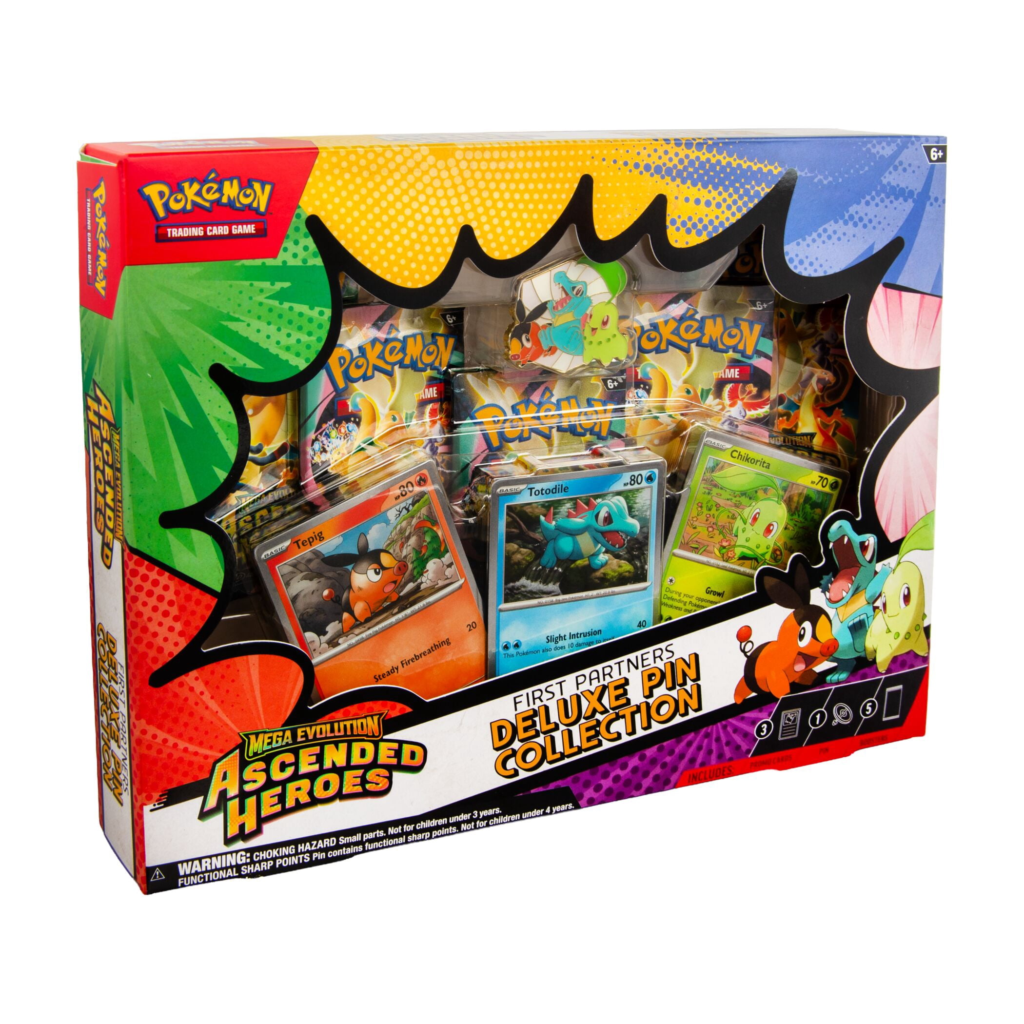 Pokémon day / ASCENDED HEROES COLLECTION Pokémon TCG: Mega Evolution— Ascended Heroes First Partners Deluxe