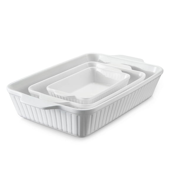 Juego de fuentes para horno de cerámica DOWAN 40/31/23 cm