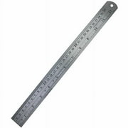 Steel 12in Ruler Metric and Imperial Gradients Wondertrail