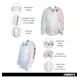 thumbnail image 3 of Camisa Manga Larga Estilo Wrangler Bordada Lisa Para Hombre, 3 of 4