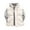 White, variant on Byoo Toddler Boys Solid Vest Padded Stand Collar Thickened Sleeveless Puffer Jacket Winter Warm Down Jacket for Kids