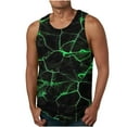 thumbnail image 1 of DPTALR Men's Tank Non Positioning Regular Print Tank Casual Sports Sleeveless T-shirt Tank, 1 of 4