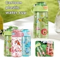 thumbnail image 2 of NOVELAR Children's Cartoon Straw Cup, 7.29 in Tall, Food-Grade Safe Material, Ideal for Toddlers' Snack Time and Travel, 2 of 7