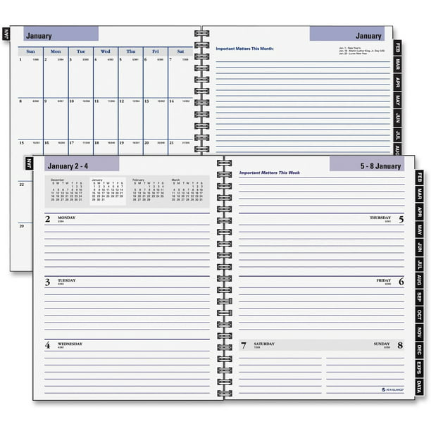 At-A-Glance Weekly/Monthly Planner Refill - Walmart.com - Walmart.com