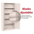 thumbnail image 3 of Gabinete Multiusos Guardex  HAMBURGO Metálico C/ Estante Ajustable Y Puertas, 3 of 10