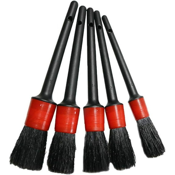 19-Piece Auto Wheel Dashboard Vent Car Wash Detailing Brushes Cleaning ...