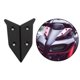 thumbnail image 5 of Cubierta decorativa del cuerpo de la aleación de aluminio del CNC Mtkracing para el Protector de la decoración de los accesorios de de Negro Soledad Cubierta del cuerpo de la motocicleta, 5 of 10