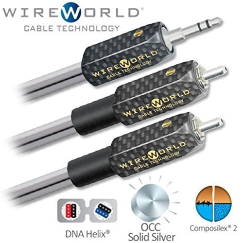 WireWorld MPF Pulse Mini Jack Cable with 3.5mm Male to Female Connectors 