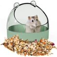 thumbnail image 1 of Cute Hamster Food Bowl Small Pet Gerbils Hedgehog Dwarf Syrian Hamsters Guinea Pig Small Animals Feeding Dish Bowl, 1 of 5