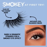 Salon Perfect Soft & Smokey Fake Lashes False Eyelashes, 648, Black, 2 Pairs