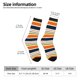 thumbnail image 2 of Balery Colorful Pastel Stripes Calcetas Largas con Estampado para Hombre y Mujer – Suaves y Transpirables, Talla Única (US 5-11), 2 of 6