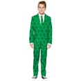 thumbnail image 1 of Morris Costumes OSBS1002SM St. Patrick Costume Garçon Vert sur Vert, Petite Taille 6, 1 of 1
