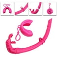 thumbnail image 6 of Rolls Up Snorkels with Storage Case Freediving and Snorkeling Snorkels Swimming Swim Snorkels for Outdoor Scubas Diving, 6 of 9