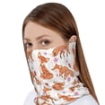 thumbnail image 4 of KLL Beautiful Fox1 Pirnt Wicking Running Beanie Head Wrap Cycling Bandana for Men Women, 4 of 8