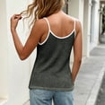 thumbnail image 5 of gbyLJF V Neck Tank Tops for Women Tank Tops for Woman High Neck Tank Tops for Women Women Shirts Summer, 5 of 8