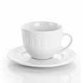 thumbnail image 5 of Elama Charlotte 20 Piece Porcelain Dinnerware Set in White, 5 of 7