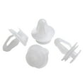 thumbnail image 5 of 100 Pcs White Plastic Rivet Retainer Push Type Clip 9mm Hole Car Bumper Fender, 5 of 11