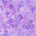 thumbnail image 1 of Ahgly Company Machine Washable Indoor Square Transitional Purple Area Rugs, 7' Square, 1 of 7