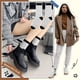 thumbnail image 4 of Botas térmicas EBMORE de lana Calcetines de invierno para mujer, 5 pares, 4 of 6