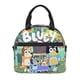 thumbnail image 3 of Bluey Lunch Box Bolsa De Almuerzo Aislada Reutilizable Para Mujeres De Gran Capacidad Con Correa Para El Hombro, 3 of 4