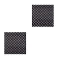 thumbnail image 1 of Qarigey Bufanda de seda de imitación, accesorios de ropa, adorno para niña, pañuelo para el cuello, suministros a juego para mujer, pañuelo Negro 2Conjunto, 1 of 6