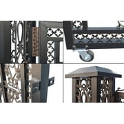 Bridgeton Moore Aluminum Wide Driveway Gate (KIT)