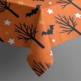 thumbnail image 5 of Happy Halloween Square Table Cloth Waterproof Spillproof Tablecolths Horror Pumpkin Ghost Table Cover for Dining Kitchen Restaurant Birthday (52x52 Inch), 5 of 6