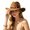 Coffee, variant on Sun Hats for Women Wide Brim Cowboy Hat Western Jazz Style Autumn Winter Hats