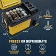 thumbnail image 5 of Newair 25 Qt. Electric Cooler with 12v Car Mini Fridge, Yellow, 5 of 17