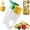 Yellow+Green, variant on 2025 New Screw-Top Lemon Squeezer, Lemon Juicer Squeezer, Portable Plastic Lemon Squeezers, Lemon Mini Squeezer, Manual Juicer Hand, Compact Juice Extractor Citrus Press with Lid (Yellow+Green)