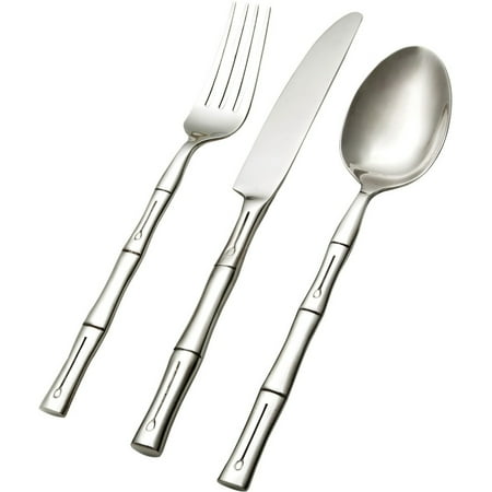 

Hampton Signature Bamboo 20 Piece Flatware Set