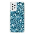 thumbnail image 2 of For Samsung Galaxy A23 5G Case,Cute Glitter Bling Twinkle Stardust with Drop Protection Shockproof Soft TPU Slim Flexible Phone Case Girls/Women Protective case for Samsung A23 5G,Blue, 2 of 6