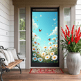 thumbnail image 5 of Floral Butterfly Backdrop Banner for Garden Party Wedding Photo Booth Spa Retreat Romantic Event Spring Celebration Scenic Decoration Backdrop, 5 of 5