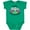 Kelly Green, variant on Inktastic My 1st Dia De Los Muertos with Sugar Skulls and Flowers Boys or Girls Baby Bodysuit