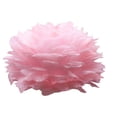 thumbnail image 3 of MERIGLARE Feather Light Shade Chandelier Lightshade for Kitchen Restaurant Living Room pink, 3 of 9